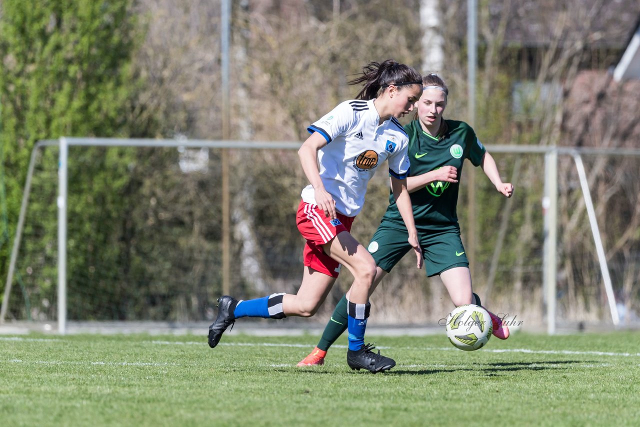 Bild 289 - wBJ Hamburger SV - WfL Wolfsburg : Ergebnis: 2:1